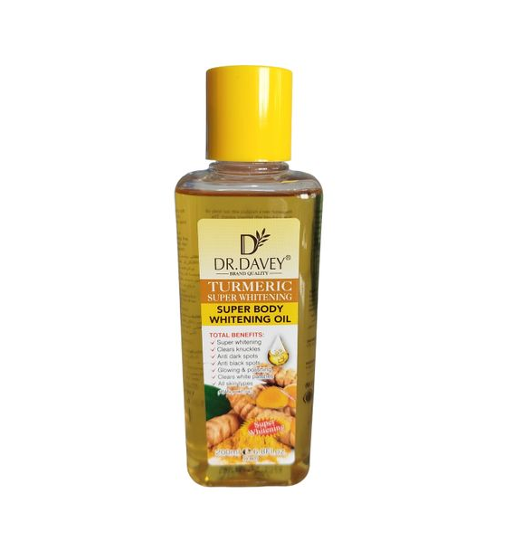 Dr.Davey Turmeric Super Body Whitening Oil 200ml