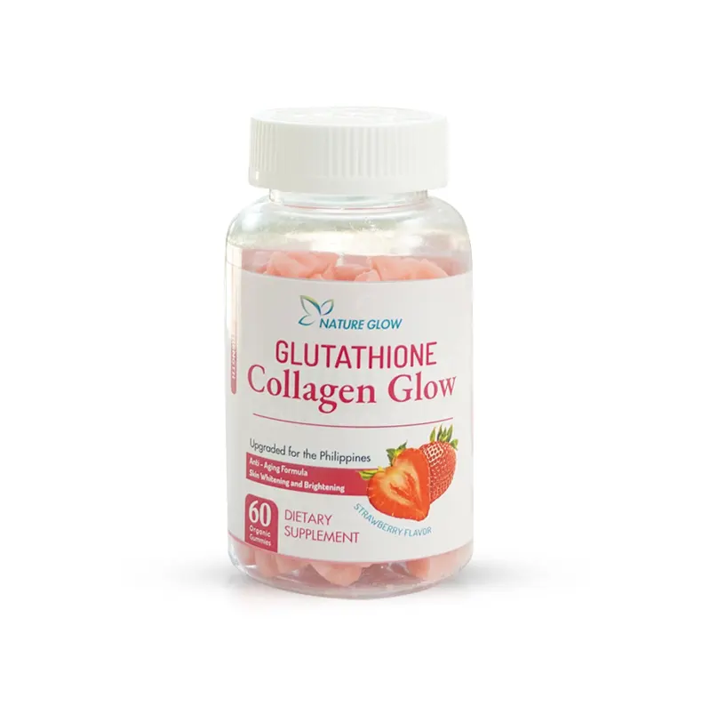 Nature Glow Glutathione Collagen Glow Strawberry Gummies 60  [SP]