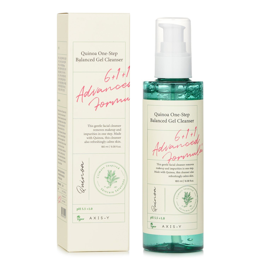 Axis-Y Quinoa One-Step balanced Gel Cleanser 180ml