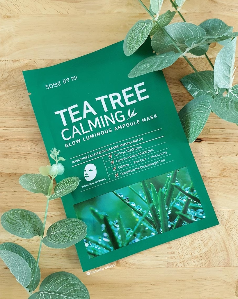 Some By Mi Tea Tree  Calming Glow Luminous Ampoule Mask