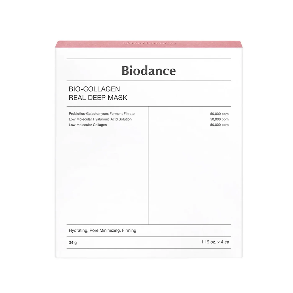 Biodance Bio-Collagen Real Deep Mask (4Pcs Box)