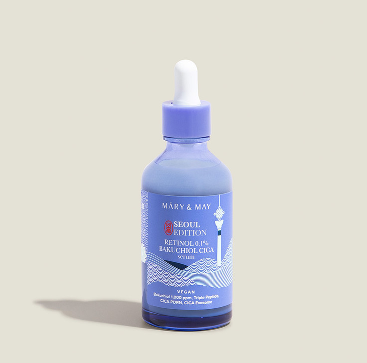 Mary & May Vegan Retinol 0.1% Bakuchiol Cica Serum - 80ml