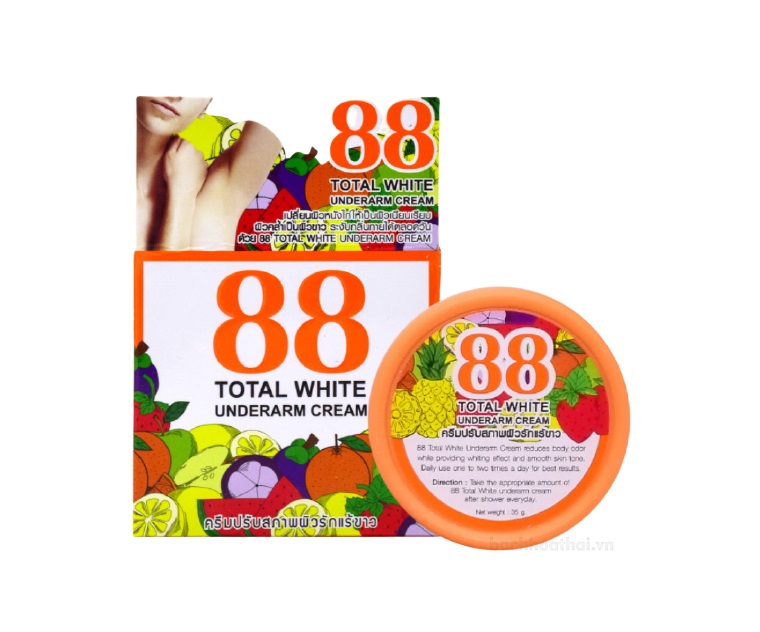 88 Total White Underarm Cream - 35g