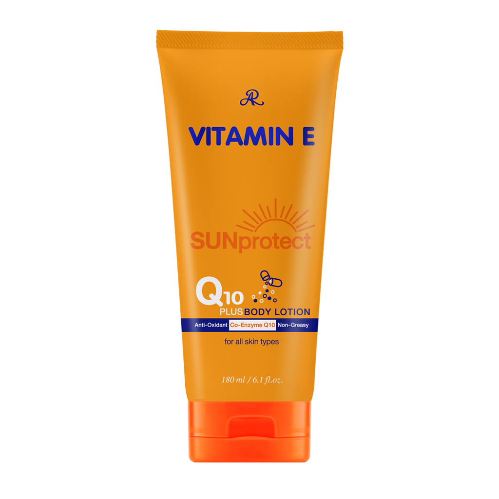 Aron Vitamin E Sun Protect Q10 Plus Body Lotion - 180ml