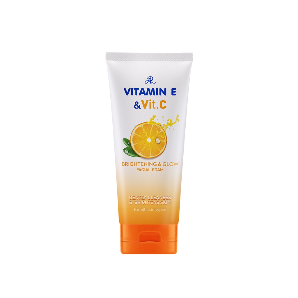 Aron Vitamin E&c Brightening Ang Glow Facial Foam - 190g