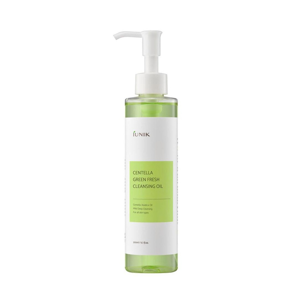 Iunik Centella Green Fresh Cleansing Oil - 200ml
