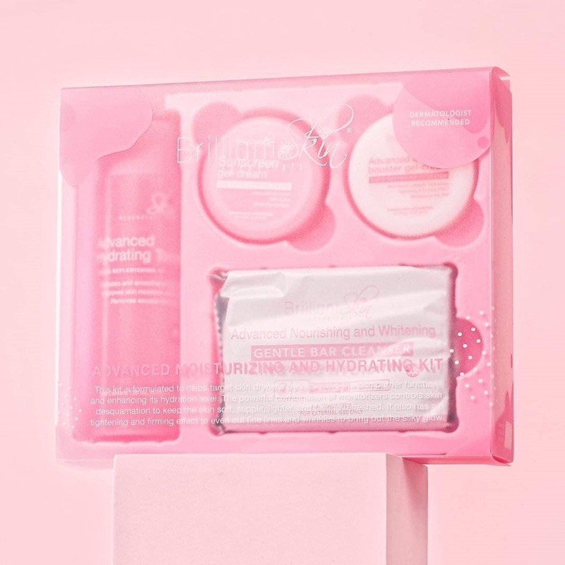 Brilliant Skin Advanced Moisturizing And Hydrating Kit - 4 in 1