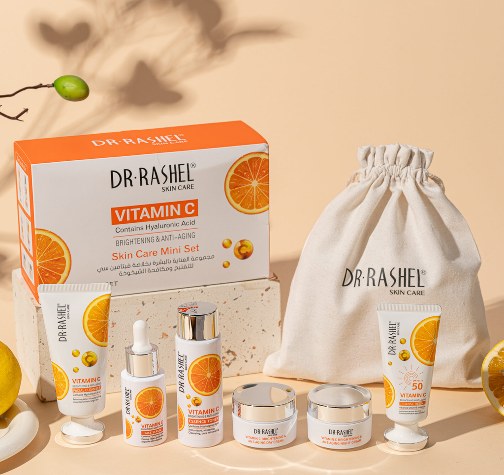Dr.Rashel Vitamin C Skin Care Mini Set (6 Piece Set)
