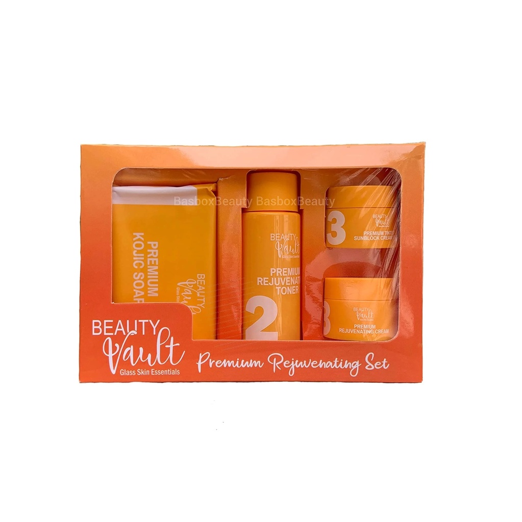 Beauty Vault Premium Rejuvenating Set - 4 in 1