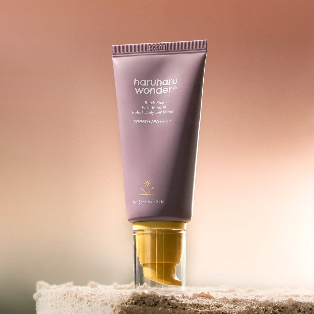 Haruharu Wonder Black Rice Pure Mineral Relief Daily Sunscreen - 50ml