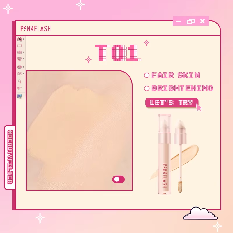 Pinkflash Lasting Matte Concealer [F04] - New Function