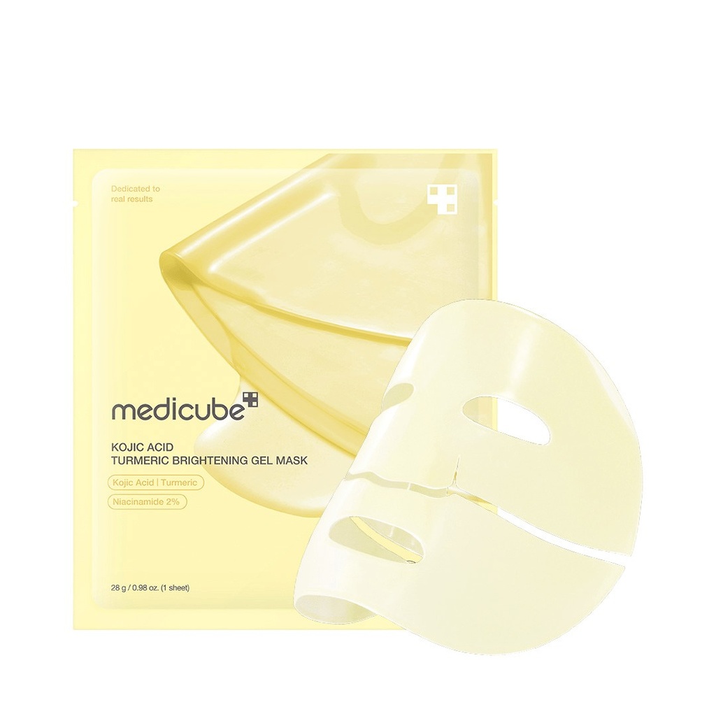 Medicube Kojic Acid Turmeric Brightening Gel Mask (28gx1Pc)