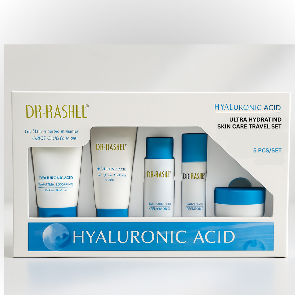 Dr.Rashel Hyaluronic Acid Ultra Hydrating Skin Care Travel Set
