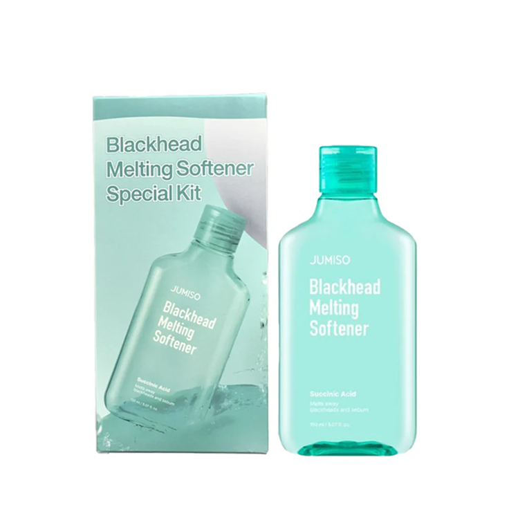 Jumiso Blackhead Melting Softener 150ml + Cotton Pads (40 Sheets) + Cotton Swabs (10 Pieces)