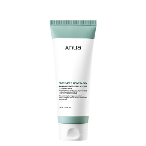 Anua Heartleaf Succinic Moisture Cleansing Foam – 150ml