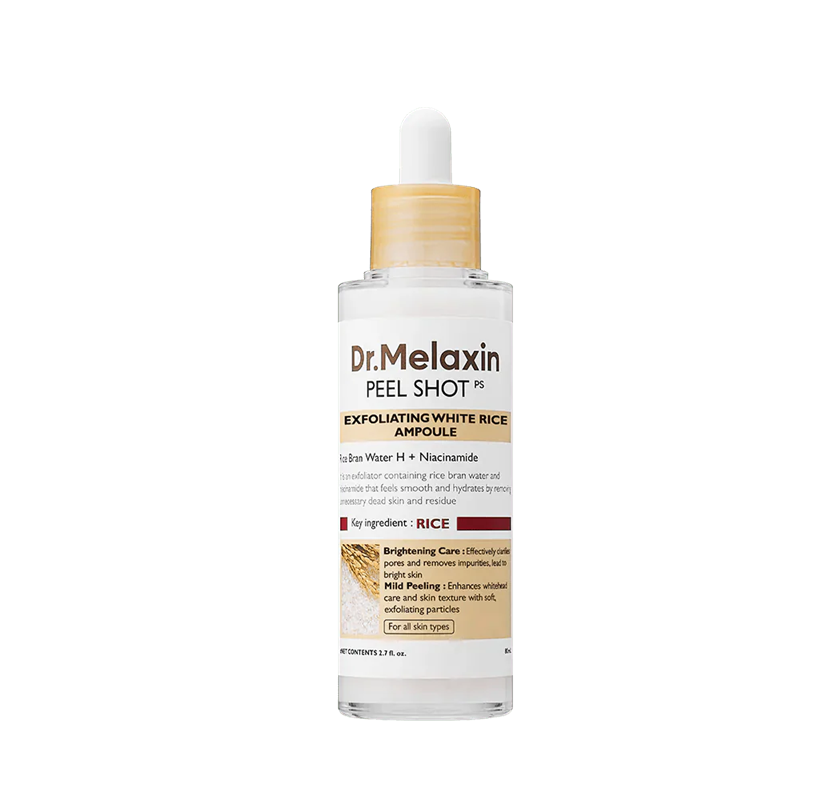 Dr.Melaxin Peel Shot Exfoliating White Rice Ampoule - 80ml