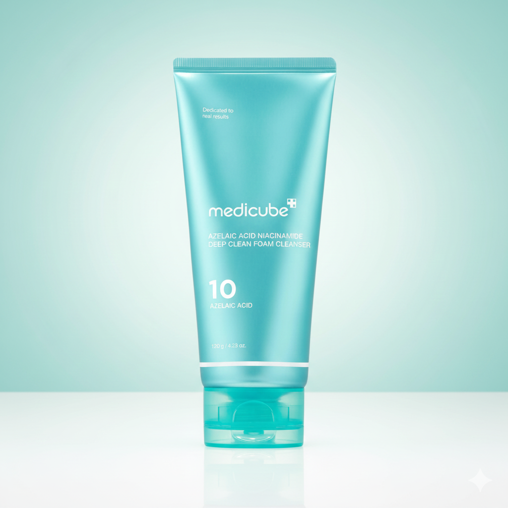 Medicube Azelaic Acid Niacinamide Deep Clean Foam Cleanser – 120g