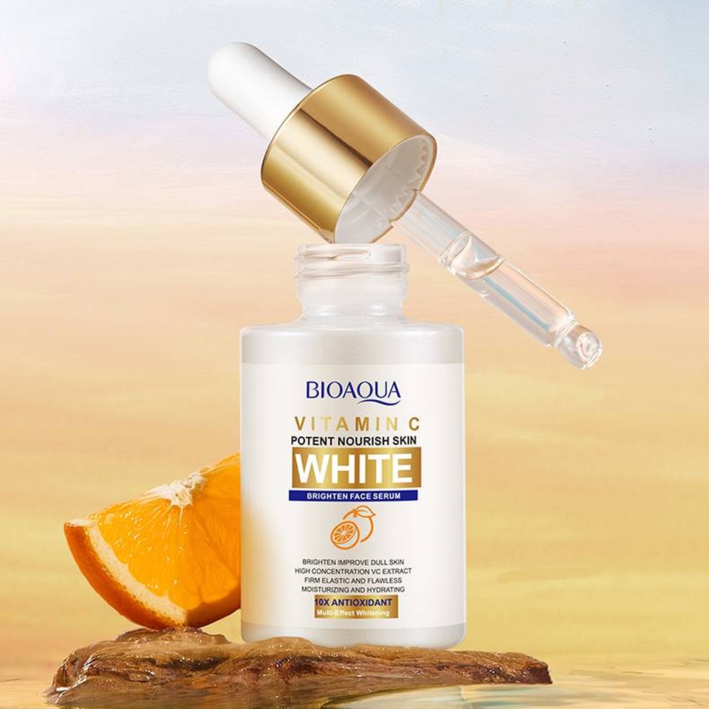 Bioaqua Vitamin C White Brighten Face Serum - 30ml