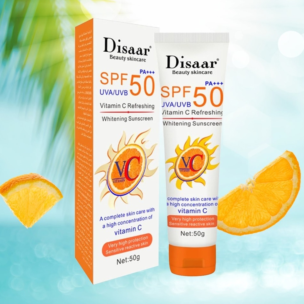 ديسار كريم تفتيح منعش بفيتامين سي مع حماية SPF 50