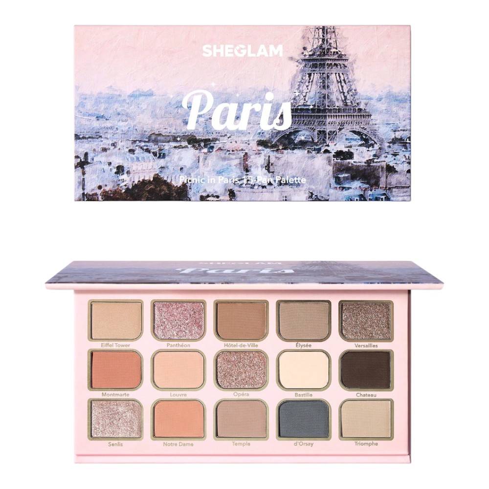SHEGLAM Pan Palette-Pip (Picnic In Paris 15-Pan Palette)