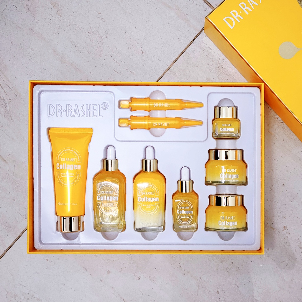 Dr.Rashel Collagen Multi-lift Ultra Skin Care Set Pack Of 9