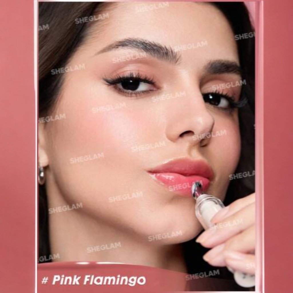 شيجلام ملمع شفاه بوستر شاين ممتلئ – بينك فلمينجو