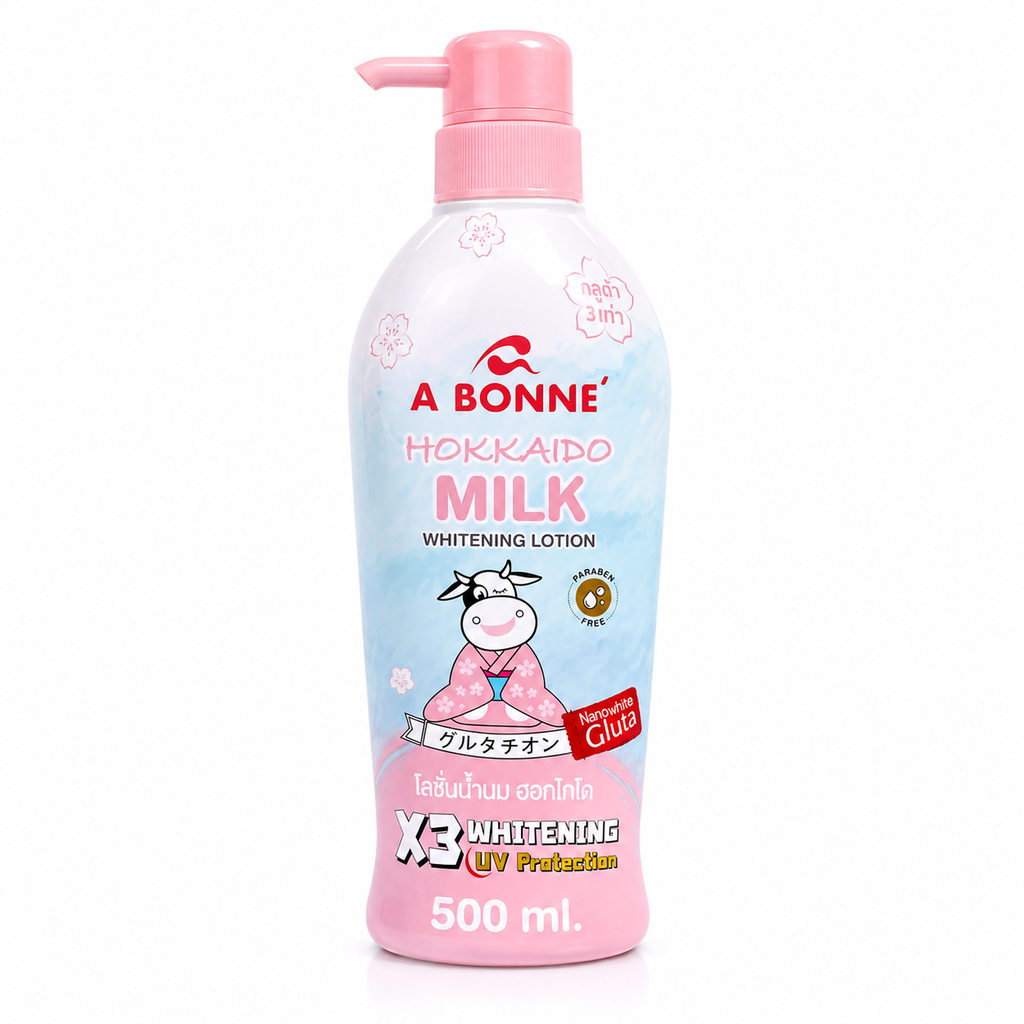 A BONNE Hokkaido Milk Face And Body Lotion 500 ml