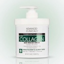 Advanced Clinicals Collagen Skin Rescue Cream 454g